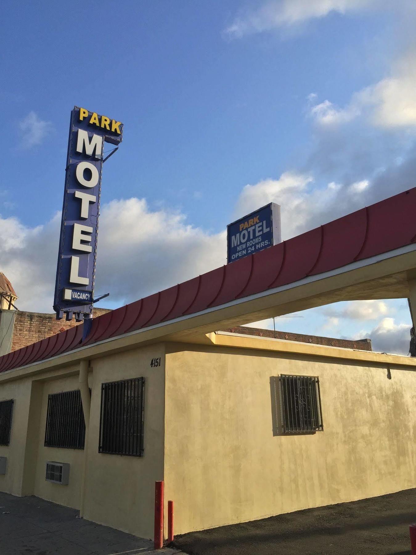 Park Motel Los Angeles Exteriör bild